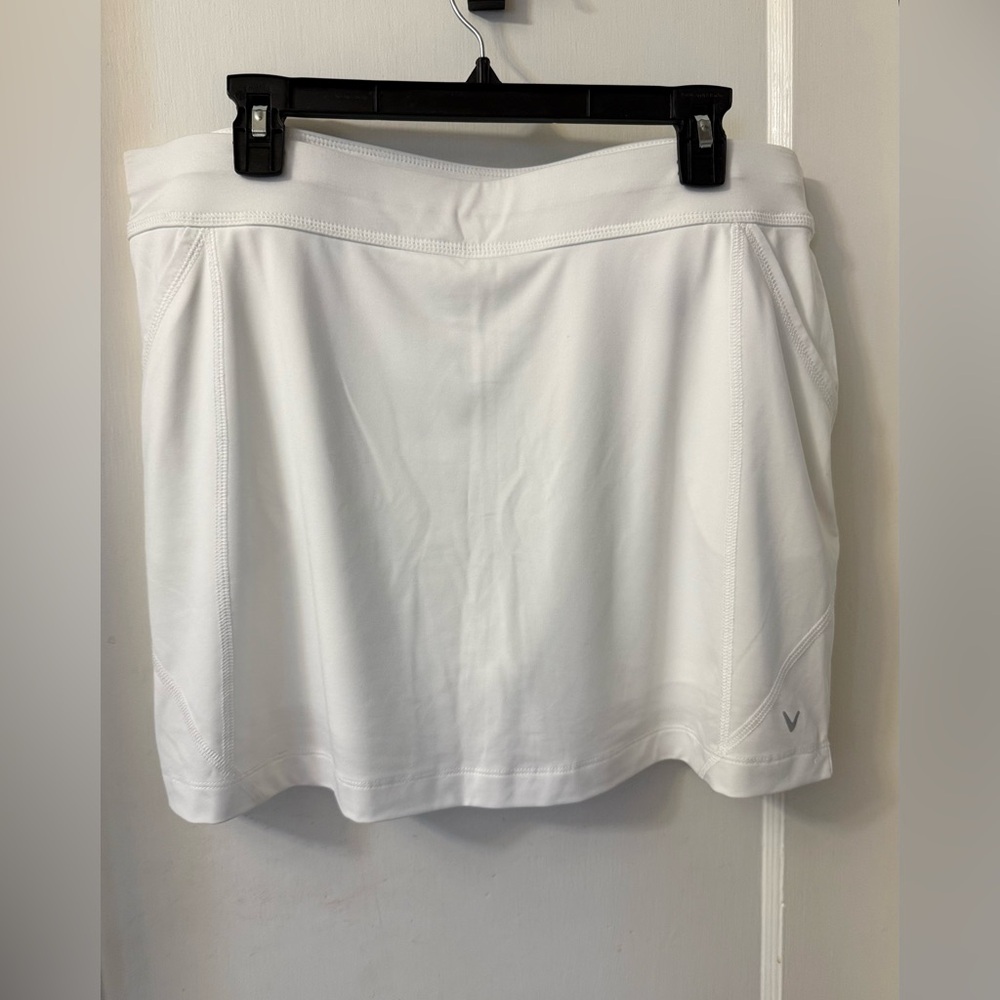 CALLAWAY WHITE GOLF SKORT NWOT